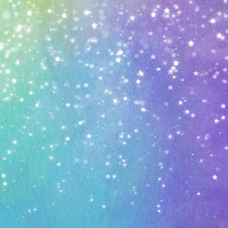 HVN03 Unicorn Stars Blue and Purple